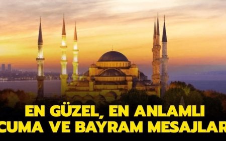 Hem Cuma Hem Bayram Mesajları 2026: İşte en güzel cuma ve bayram mesajları